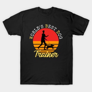 World's Best Dog Trainer T-Shirt